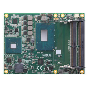 Axiomtek CEM530 Express Type 6 Basic Module, Intel Xeon or Intel Core, 1 GbE Ethernet, 12 USB, 4 SATA-600